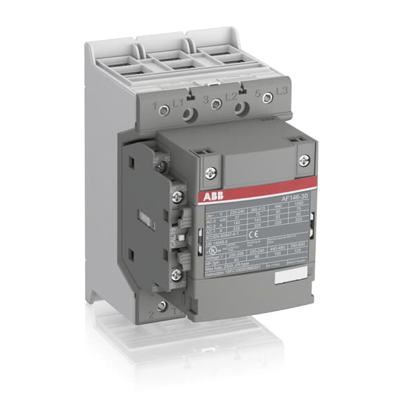 AF146-30-11-13#100-250V (AC3-75kW, AC1-225A, 3P CONTACTOR WITH 1NO+1NC)