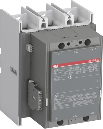 AF750-30-11#100-250V (AC3-400kW, AC1-1050A, 3P CONTACTOR WITH 1NO+1NC)