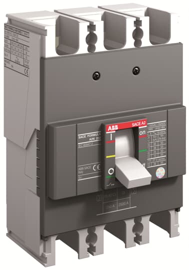 A2N 250 TMF 150-1500 3p F F (MCCB, 150AT/250AF, 3P, 36 kA, FIXED THERM. MAGNET. TRIP UNIT)