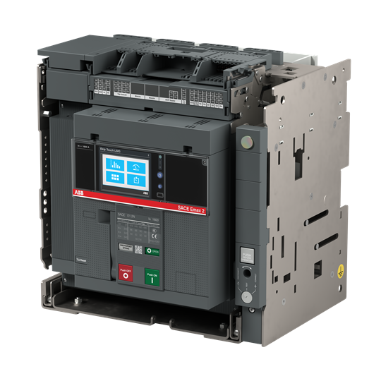 E1.2N 1000 Ekip Touch LSI 4p W MP (ACB, 1000AT/1000AF, 4P, 66 kA, DRAWOUT, LCD DISPLAY)